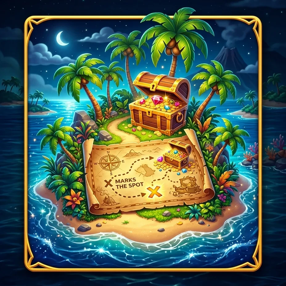 Treasure Island sur Lucky8