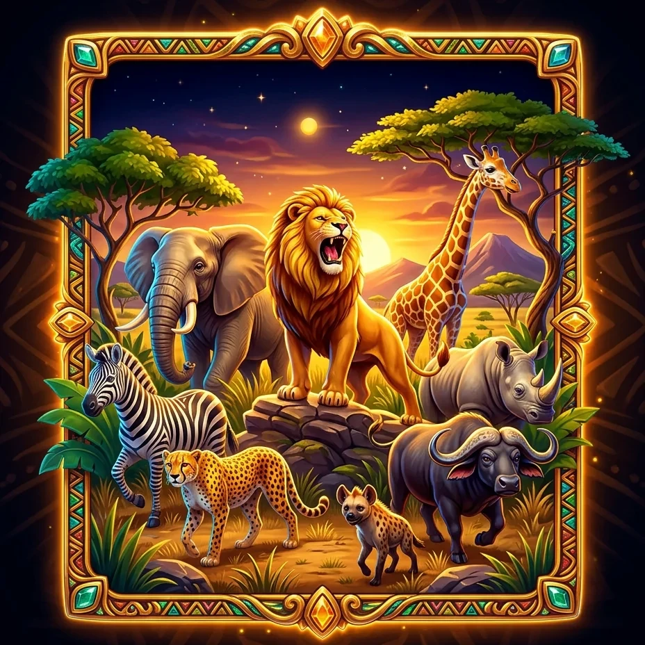 Wild Safari sur Lucky8